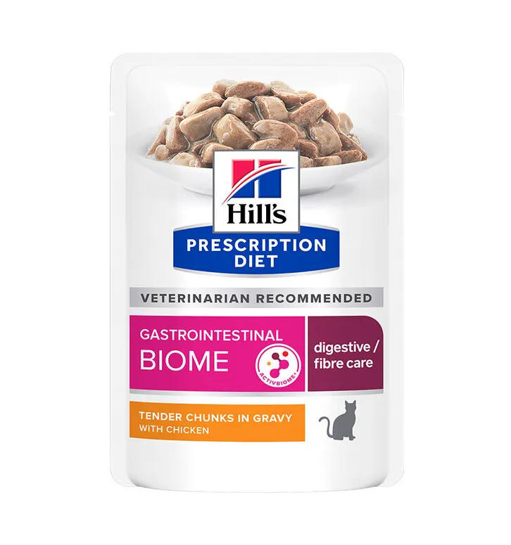 HILLS PD FELINE GASTROINTESTINAL BIOME 85G (BOLSITAS)
