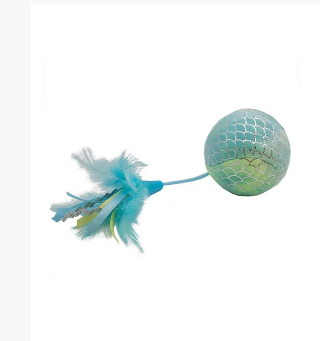 [CA3000319] BRINQUEDO GATO MERMAID GIANT BALL 35x8x8 CM AZUL