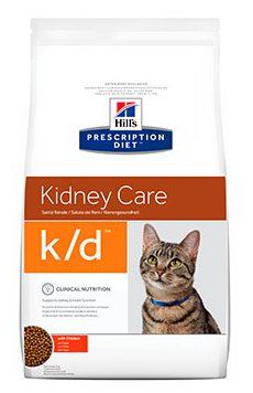 [605986] Hill's Prescription Diet k/d Cuidado Renal alimento seco para gato com frango - Embalagem de 3kg