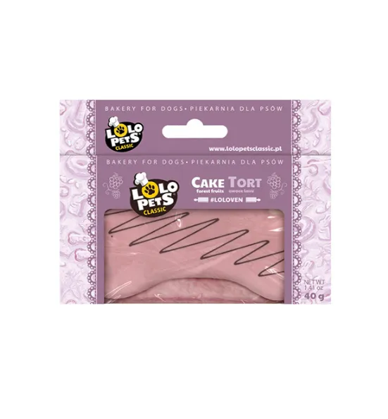 bolo para cao frutos silvestres mini 40 g