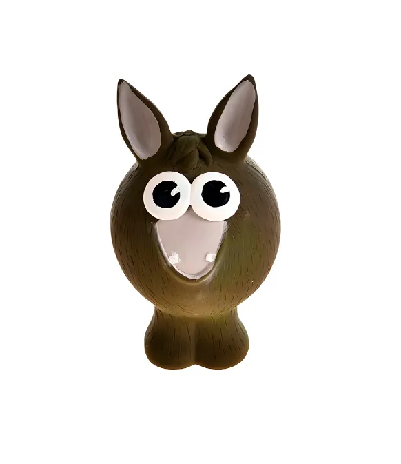 [CA4001313] brinquedo cao latex donkey c som 13 cm