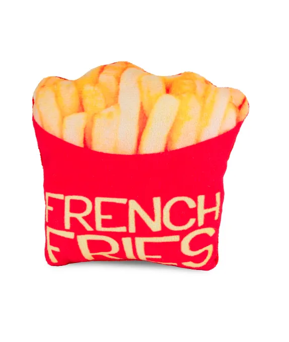 brinquedo cao plush fries 14 cm