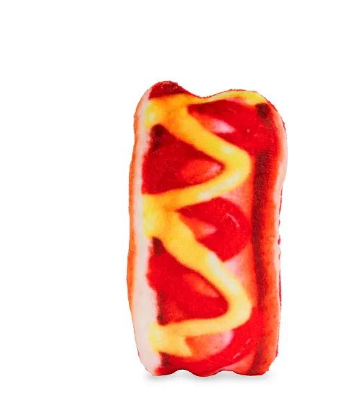 brinquedo cao plush hot dog 17 cm