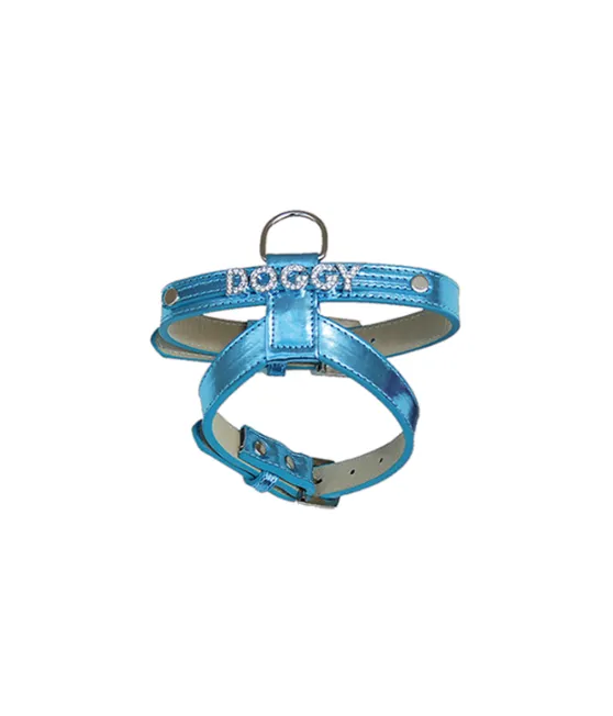 peitoral brightdoggy azul 20 mm