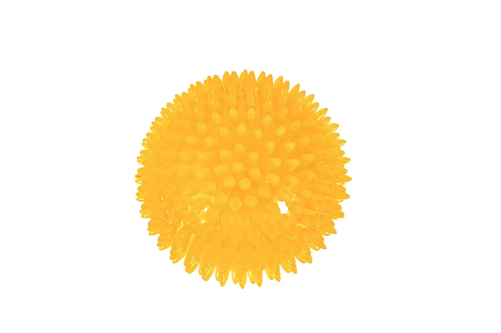 Brinquedo Noody Ball Amarelo 6x3 CM