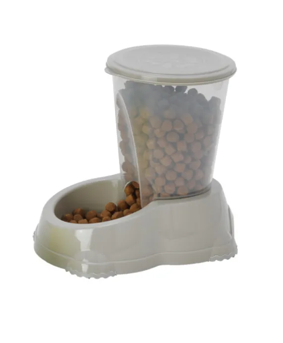 [MOD-H151-0330-0040] COMEDOURO "SMART SNACKER JUMBO" - 3000ML / 28,8x19,3x26,4 CM - WARM GREY 