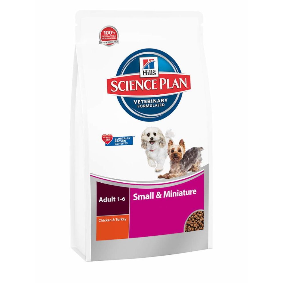 Hill's Science Plan alimento seco para cão adulto de raça mini com Frango Embalagem 3 kg