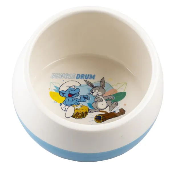 The Smurfs - Tigela de Cerâmica para Roedores 800ML