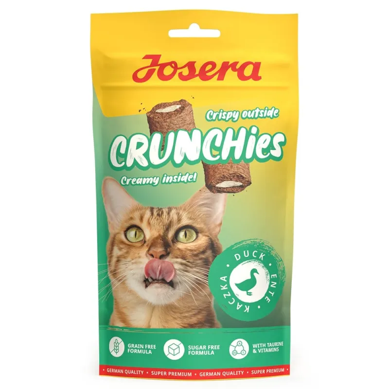 Josera - Snacks Crunchies com Recheio de Pato para Gato 60g