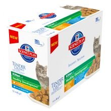 Hill's Science Plan Alimento Húmido para gatinho Frango, com peixe do oceano — x para Gato 12 un. 85 g