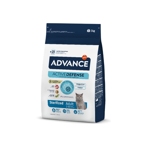 ADV CAT STERILIZED T & R 3 KG
