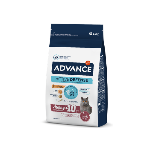 ADV CAT STERILIZED SENIOR (10 ANOS) 1,5 KG