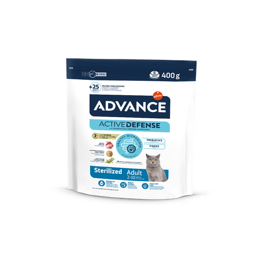 ADV CAT STERILIZED T & R 400 GR
