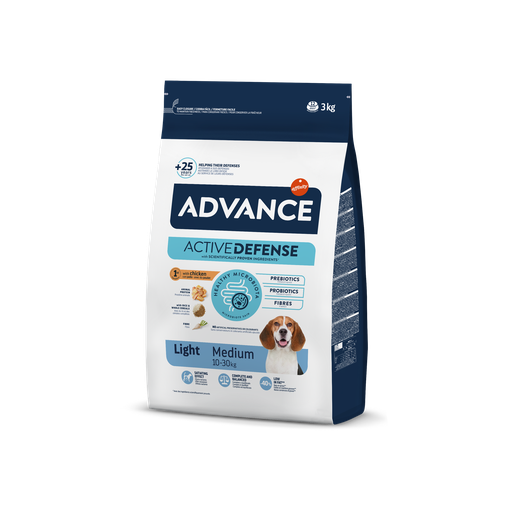 ADV DOG MEDIUM LIGHT C & R 3 KG