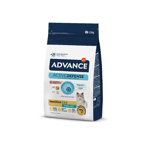 ADV CAT STERILIZED SENSITIVE SALMON 1,5 KG
