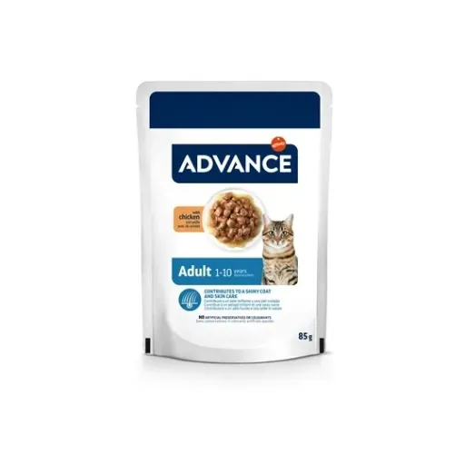 ADV CAT WET ADULT CHICKEN (85GR)