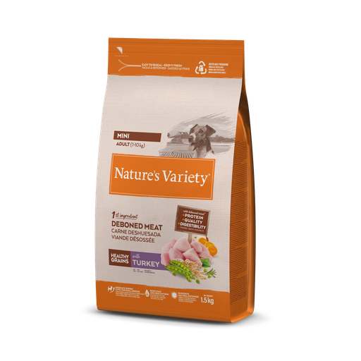 NV DOG GRAIN MINI ADULT TURKEY 1,5KG
