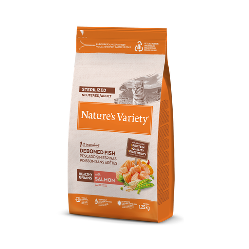 NV CAT GRAIN STERILIZED SALMON 1,25KG