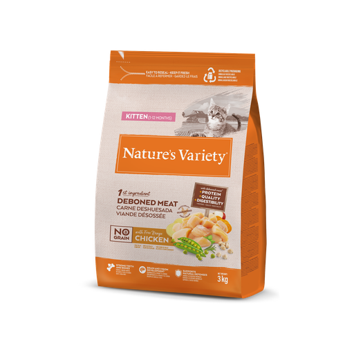 NV CAT NO GRAIN KITTEN CHICKEN FR 3KG