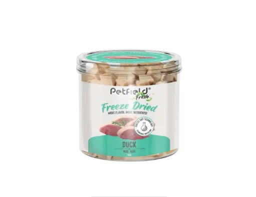 Petfield Fresh Freeze Dried Pato Snack Liofilizado para Cão 70 g