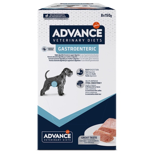 AVET DOG WET GASTROENTERIC (8X 150GR)