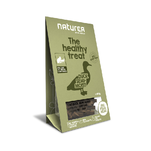 NATUREA TREATS GATO DUCK 100GR