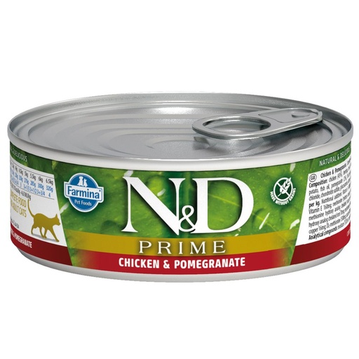 N&D Prime Pack Lamb Blueb 6*70gr Latas