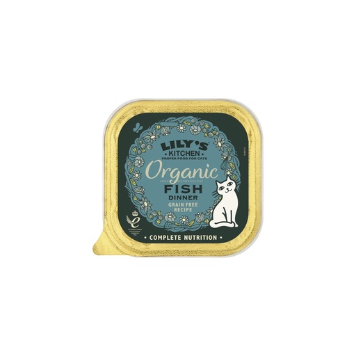 LILY'S KITCHEN Peixe (Organic Paté) Húmido (SingleServe) 85g