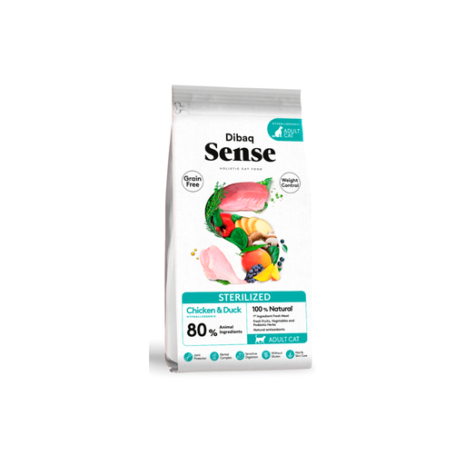Dibaq Sense CAT Grain Free STERILIZED (FRANGO&PATO) 6kg