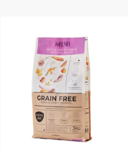 NATURA DIET GRAIN FREE DUCK & SWEET POTATO MINI 3KG