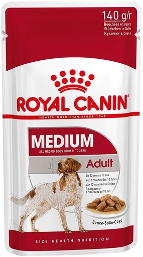 RC Medium Adult Humido Cão 140 gr