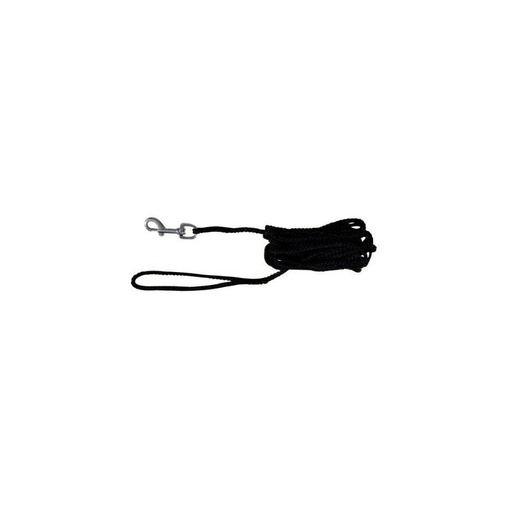 TRELA TRABALHO CORDA NYLON 5 MT / ø 5 MM (PRETO)
