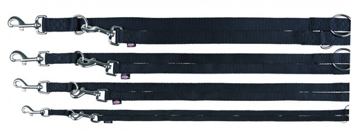 TRELA AJUSTAVEL "PREMIUM" (M-L) 2,00 MT / 20 MM (PRETO)