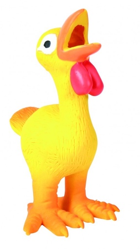 Trixie Galinha de Látex Rosa para Cão 14 cm