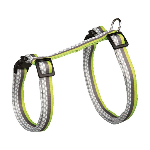 PEITORAL+TRELA "FRESHLINE SPOT" EM NYLON PARA GATOS