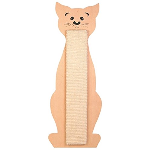 Arranhador em Forma de Gato (Bege)