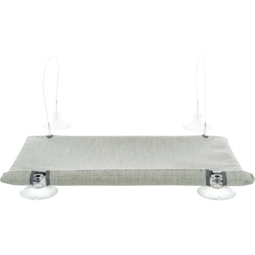 COLCHAO FINO "HAMMOCK" PARA JANELA 50x30 CM (CINZA)