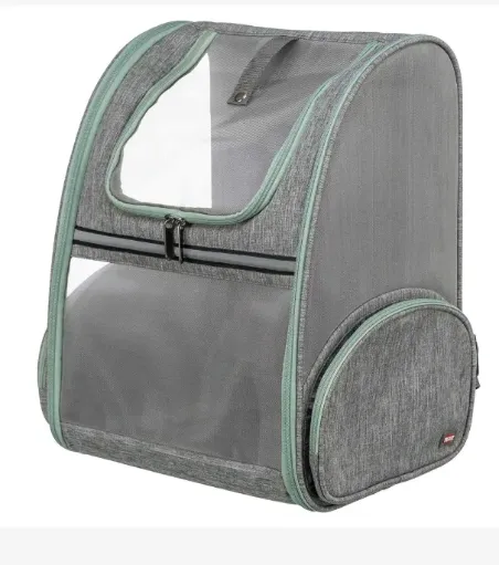 Trixie Mochila "Chloe" 39 × 43 × 27 cm (Cinzento Claro)