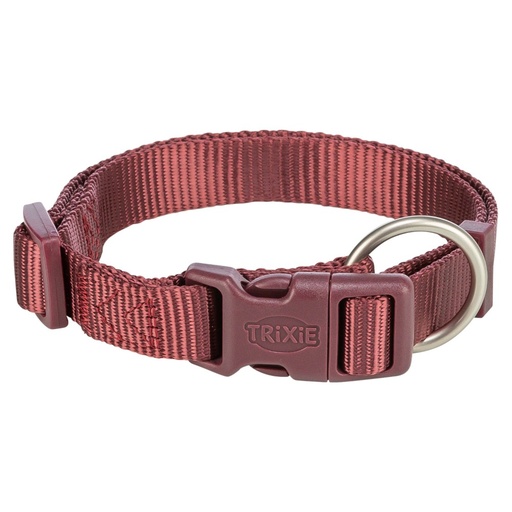 COLEIRA "PREMIUM" (S-M) 30-45 CM / 15 MM (VINHO)