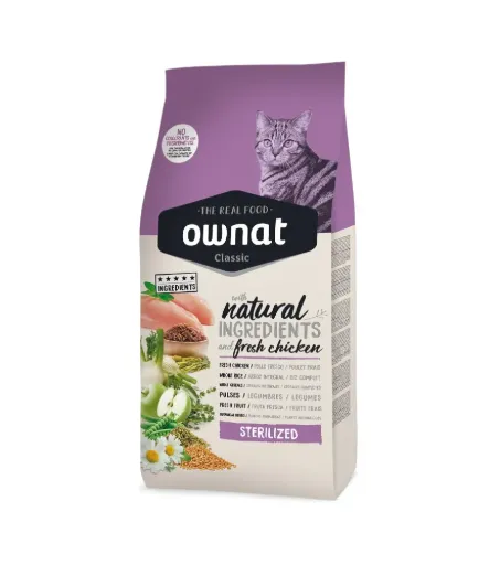 Ownat Classic Sterilized para Gato Adulto 15 kg