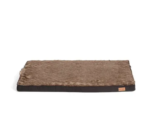 AGUI FURRY CUSHION 110x70x7CM BLACK